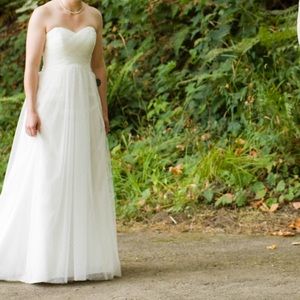 David’s bridal wedding dress